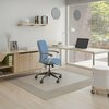 Deflecto Antimicrobial Chair Mat, Medium Pile Carpet, 60x46, Rectangular, Clear CM14442FAM